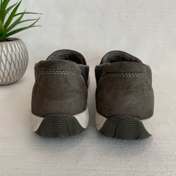 DANSKO Halle Gray Perforated Suede Slip On Comfort Sneaker Woman’s EU38 US7.5-8 - Picture 12 of 16